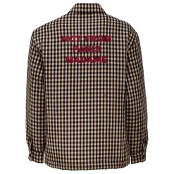 Oversized Padded Check Shirt