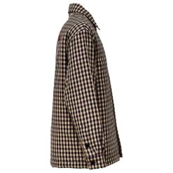Oversized Padded Check Shirt
