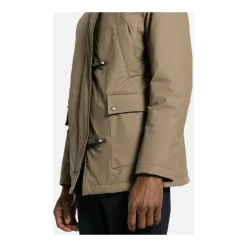 Padded 3-Hook Parka with Hood
