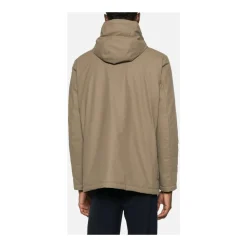 Padded 3-Hook Parka with Hood
