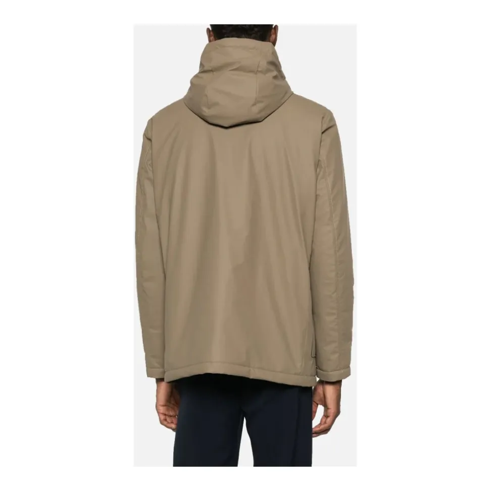 Padded 3-Hook Parka with Hood