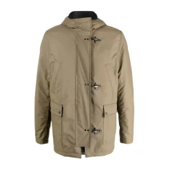Padded 3-Hook Parka with Hood