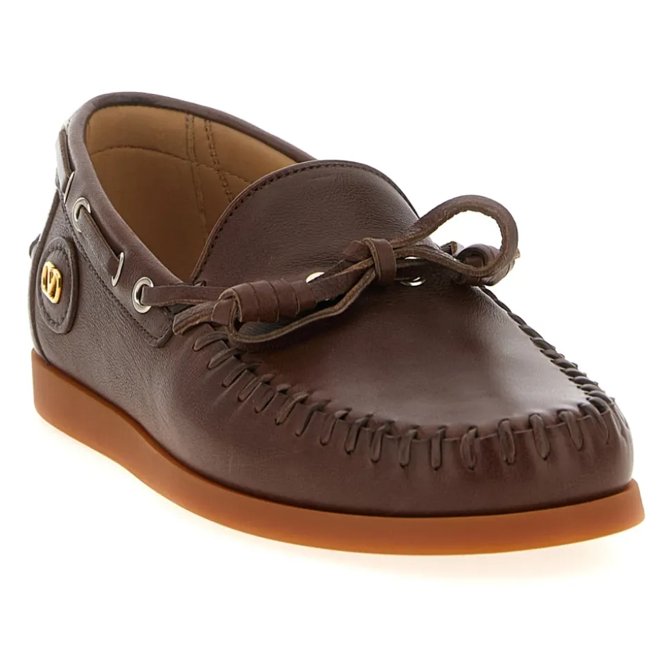 Palm Avenue Buffalo Leather Boat Shoe
