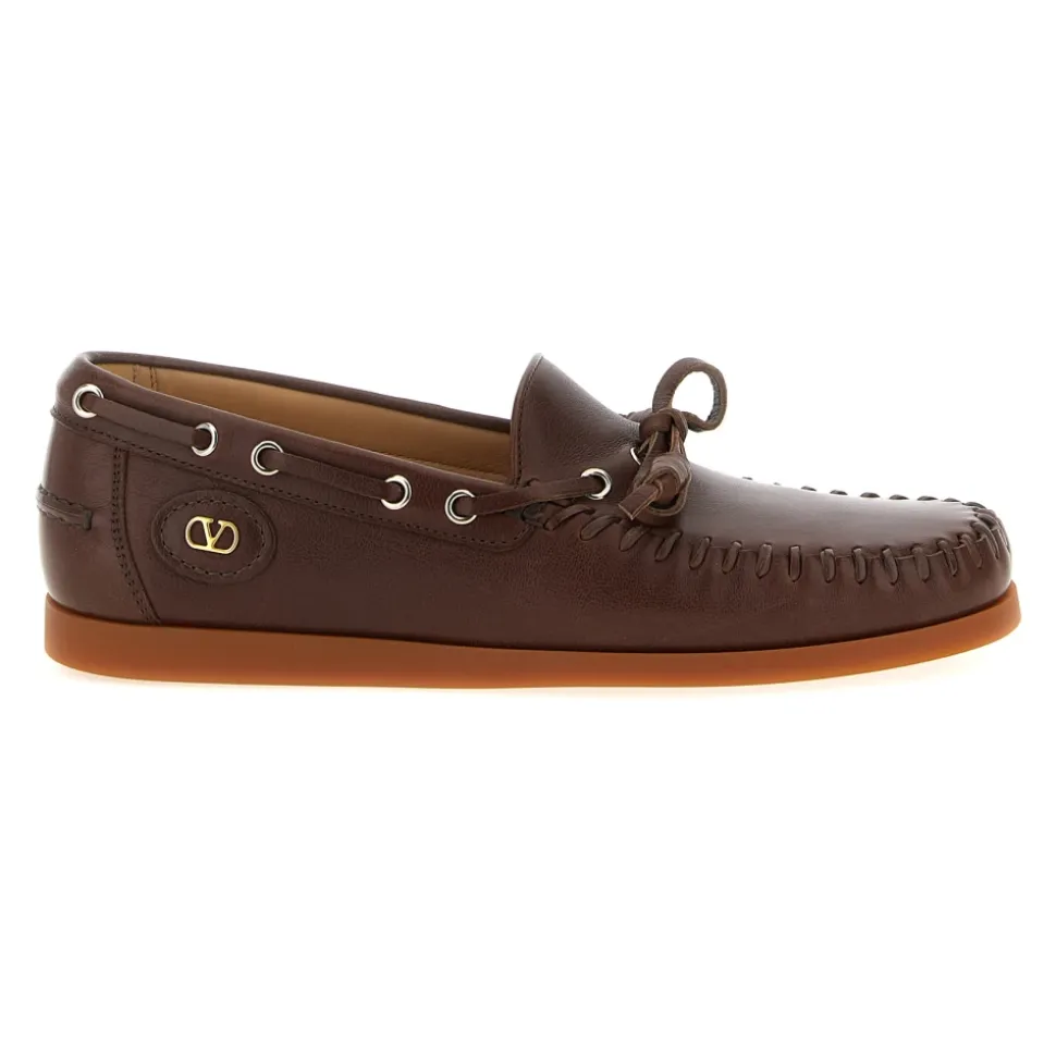 Palm Avenue Buffalo Leather Boat Shoe