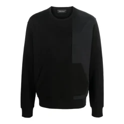 Panelled-Design Sweatshirt