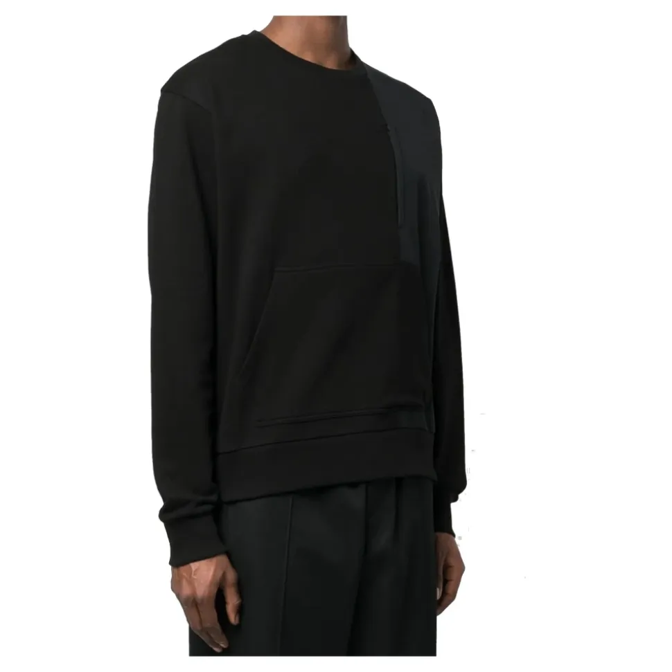 Panelled-Design Sweatshirt