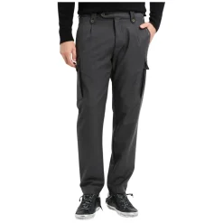 Pantalone cargo sartoriale in misto lana