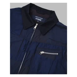 Patchwork Jacquard Zip Jacket