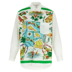 Patterned Inserts Shirt