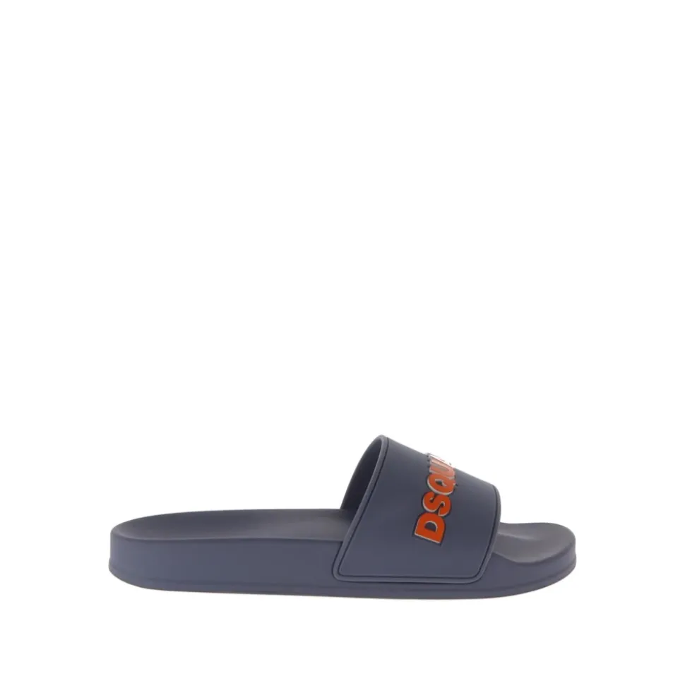 Patterned Round Toe Slippers