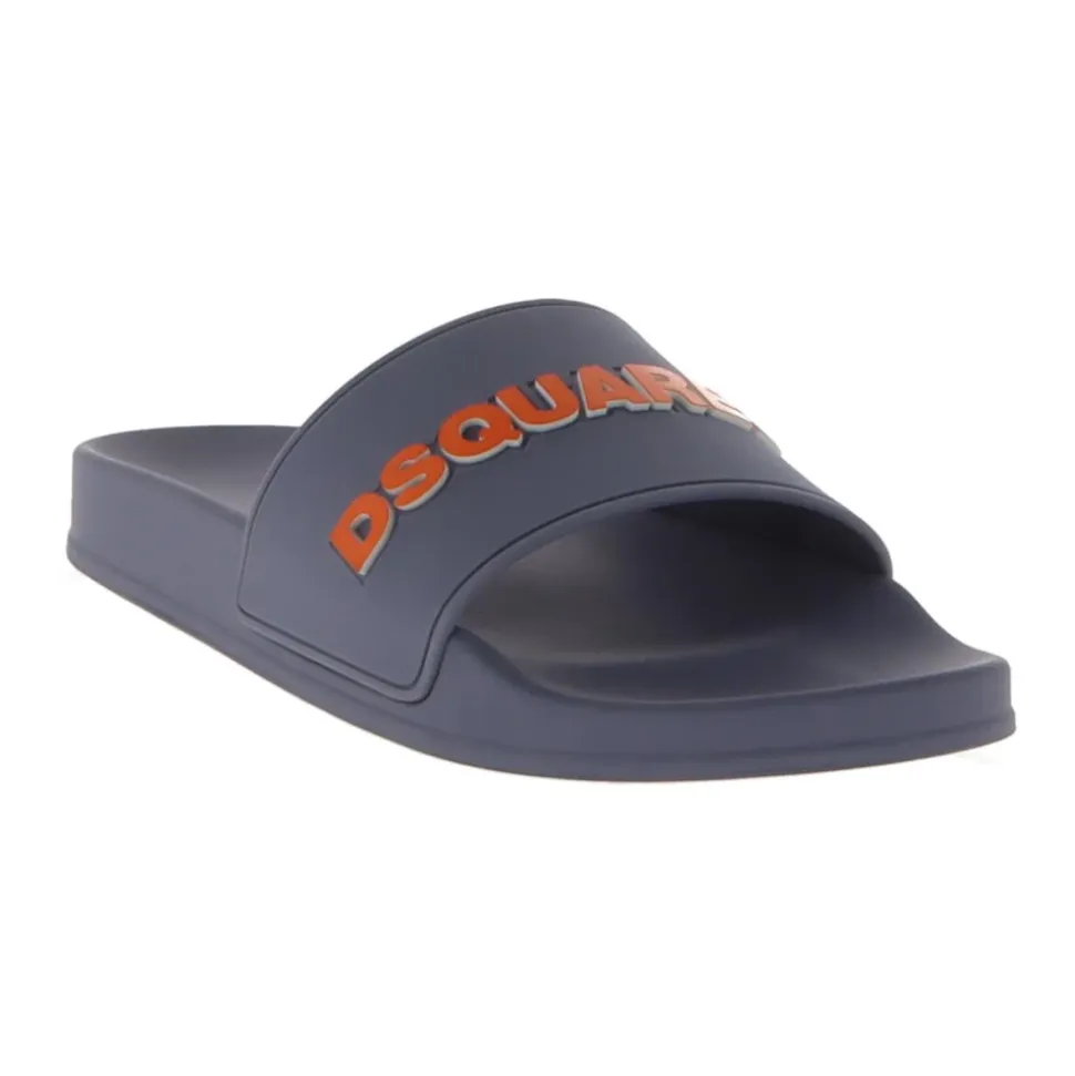 Patterned Round Toe Slippers