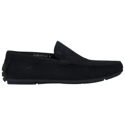Perforated Nubuck Loafers