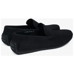 Perforated Nubuck Loafers
