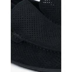 Perforated Nubuck Loafers