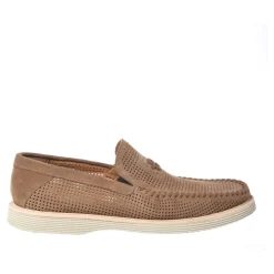 Perforated Suede Loafer