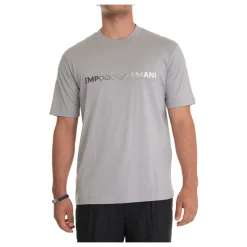 Pima Jersey T-shirt with Logo Embroidery