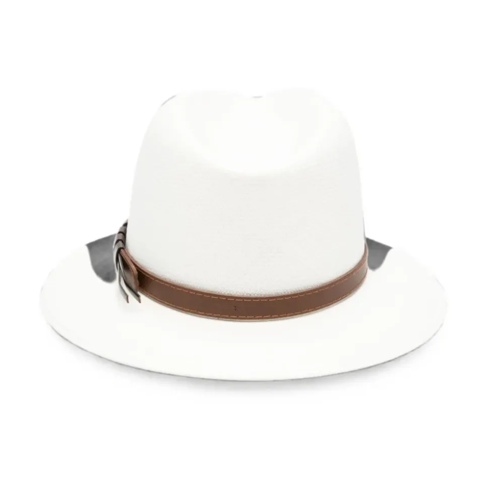 Pinched Crown Wide Brim Hat