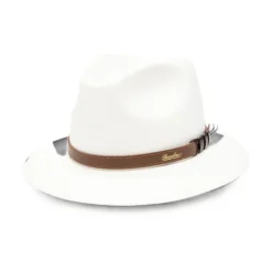 Pinched Crown Wide Brim Hat