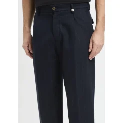 Pinstriped Tailored Trousers