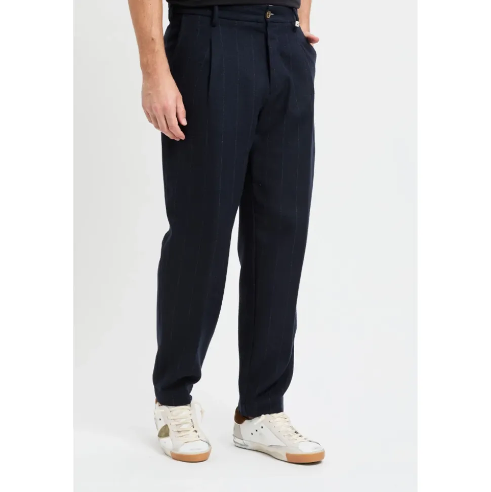 Pinstriped Tailored Trousers