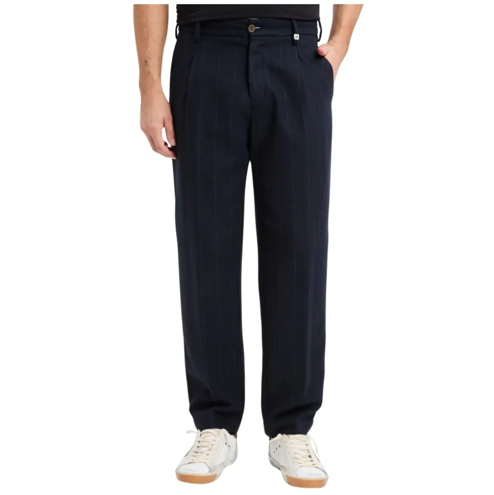 Pinstriped Tailored Trousers