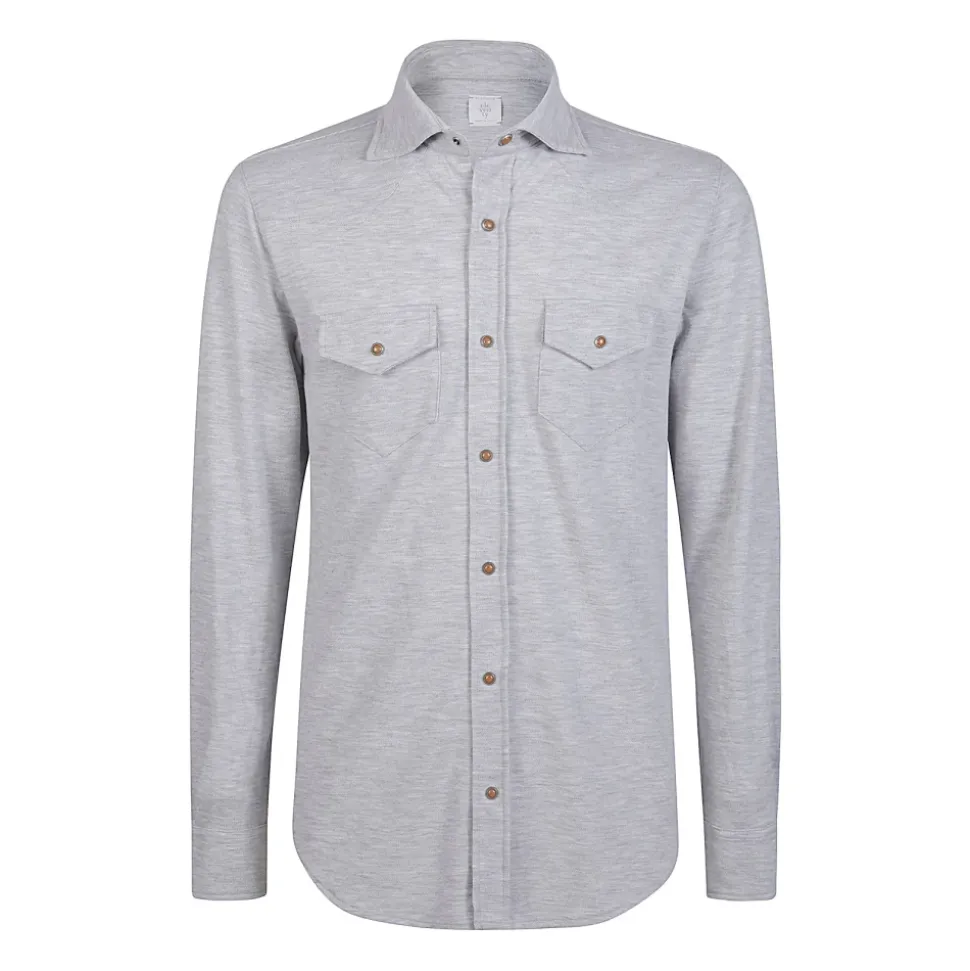 Piquet Cotton Jersey Shirt