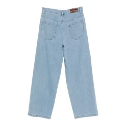Pleated Jeans