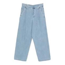 Pleated Jeans