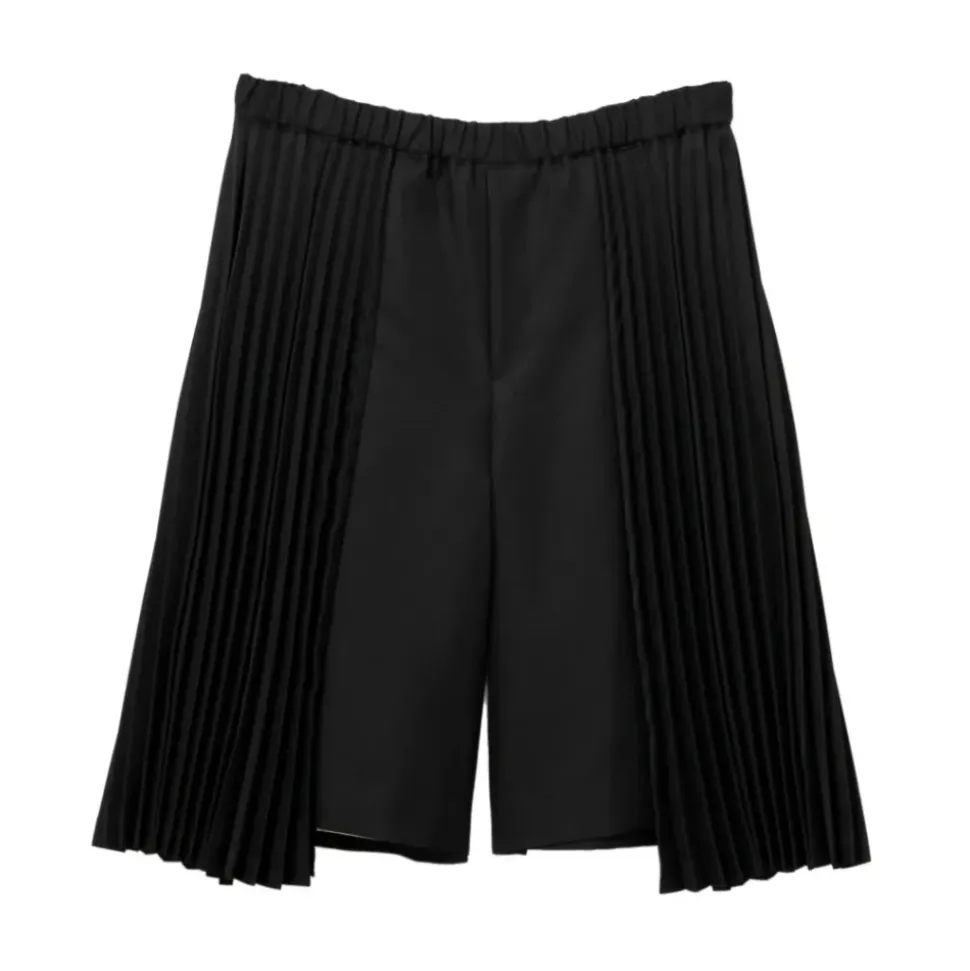 Pleated Shorts