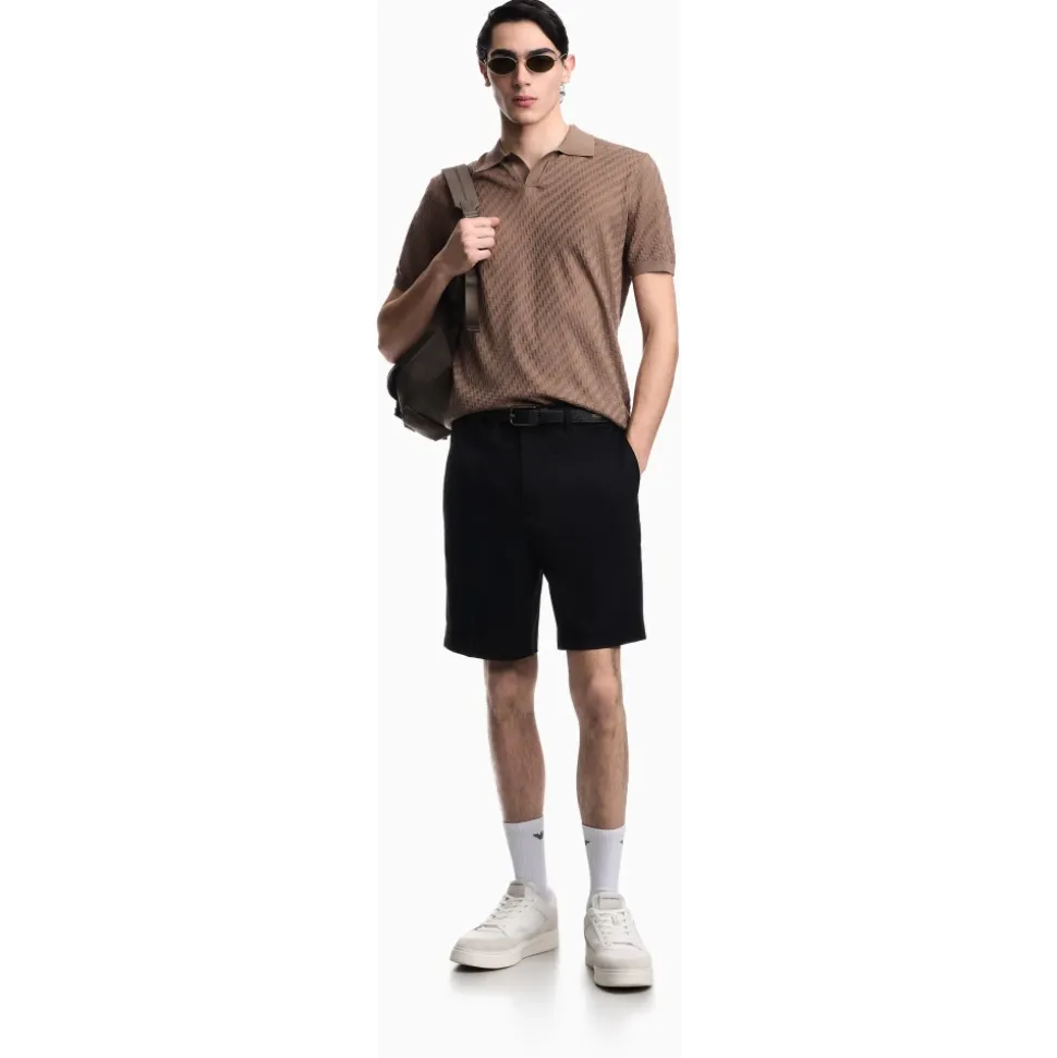 Polo-Collar Sweater