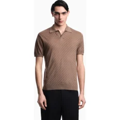 Polo-Collar Sweater
