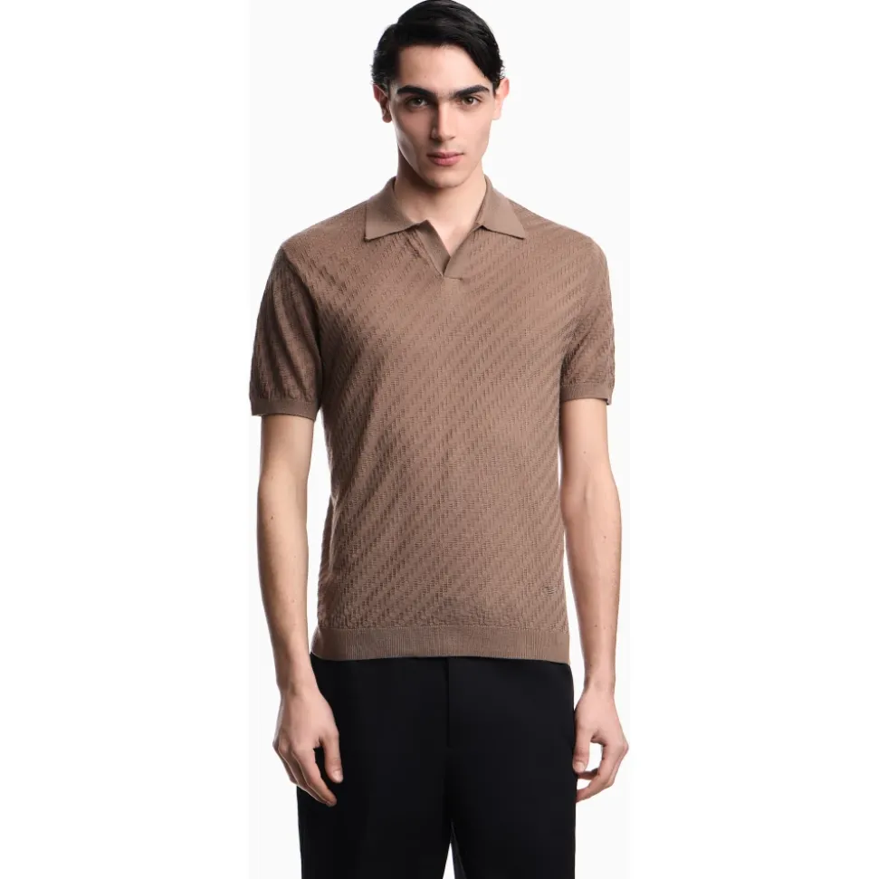 Polo-Collar Sweater