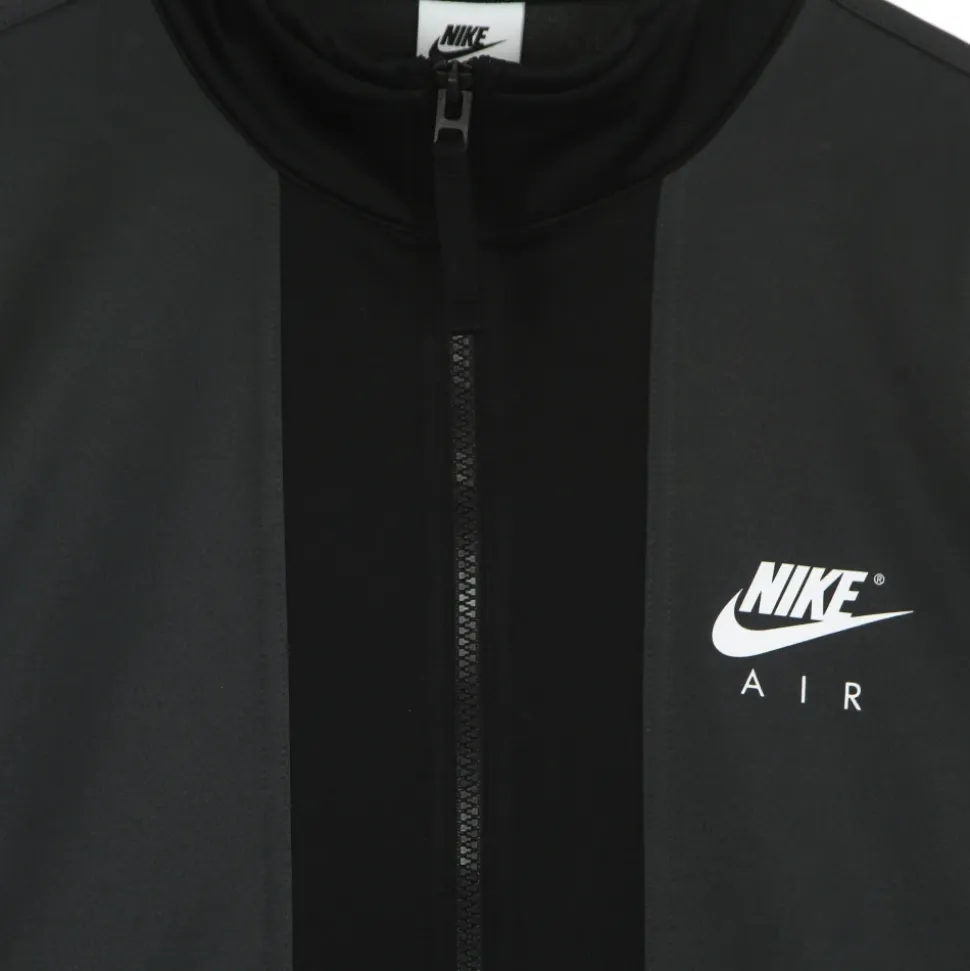 Poly Knit Tracksuit Jacket Black/White