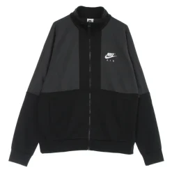 Poly Knit Tracksuit Jacket Black/White