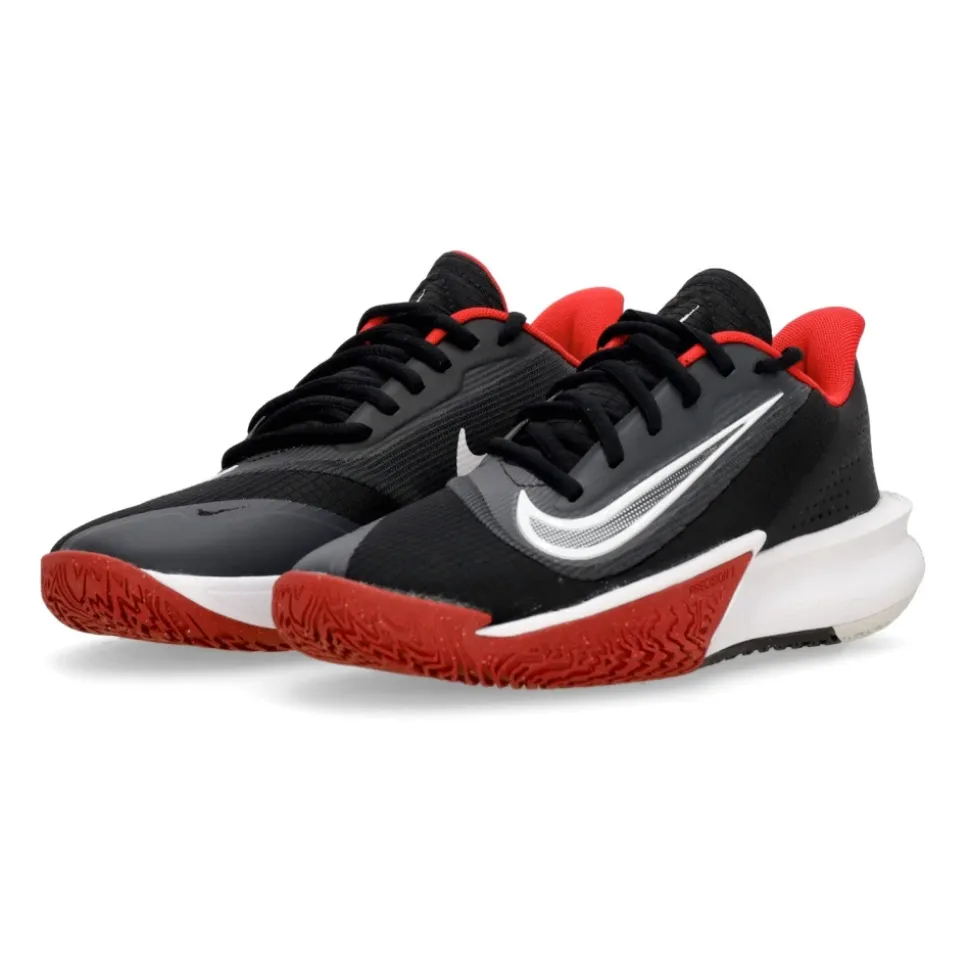 Precision VII Low Sneaker Black/White/Red