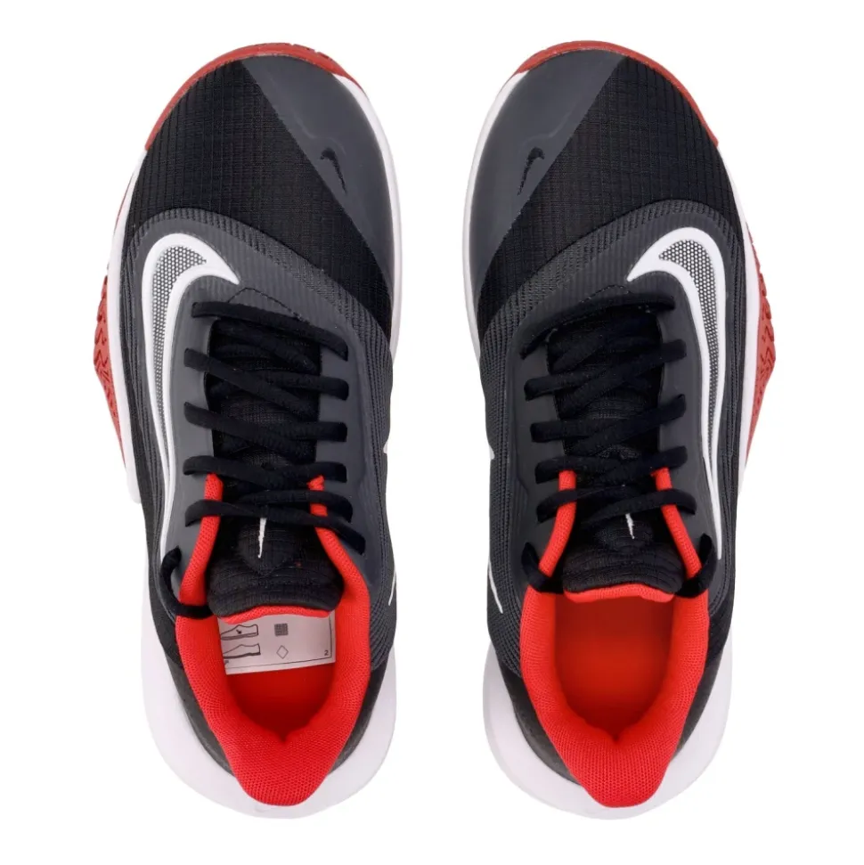 Precision VII Low Sneaker Black/White/Red