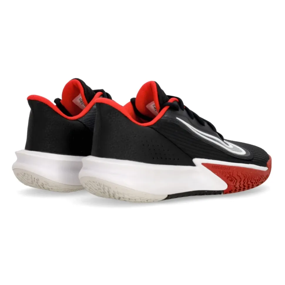 Precision VII Low Sneaker Black/White/Red