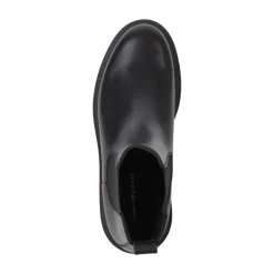 Premium Chunky Black Ankle Boots