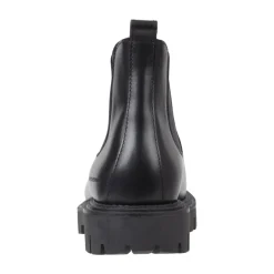 Premium Chunky Black Ankle Boots