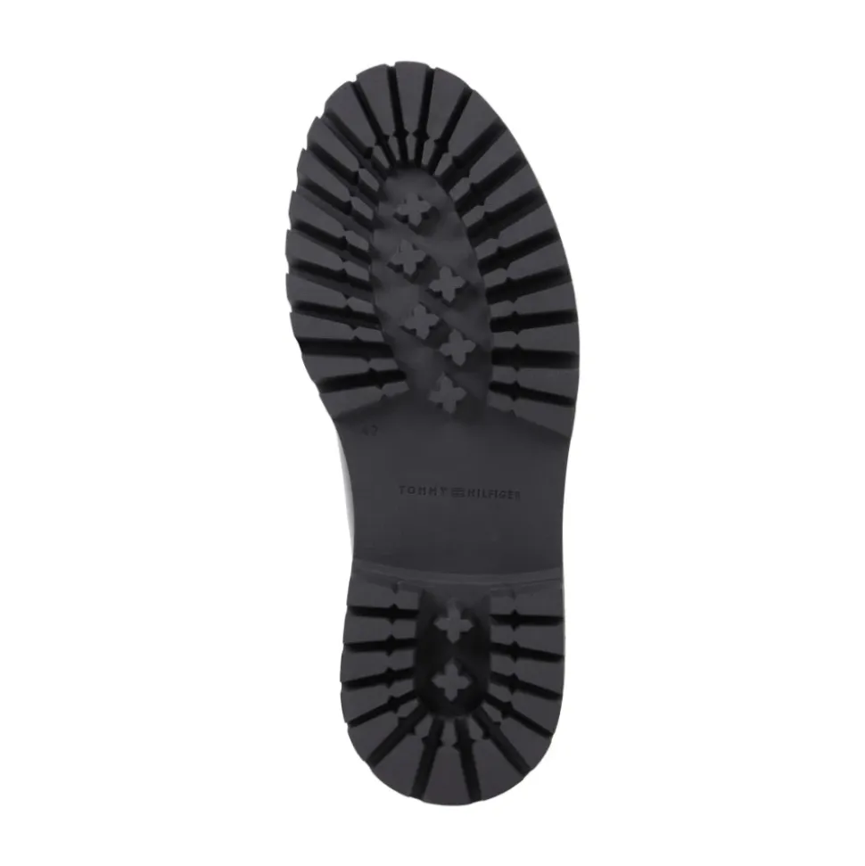 Premium Chunky Black Ankle Boots