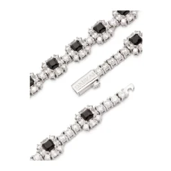 Princess Cut Crystal Necklace