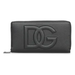 Printed Deer Leather Wallet