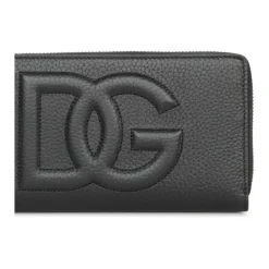 Printed Deer Leather Wallet