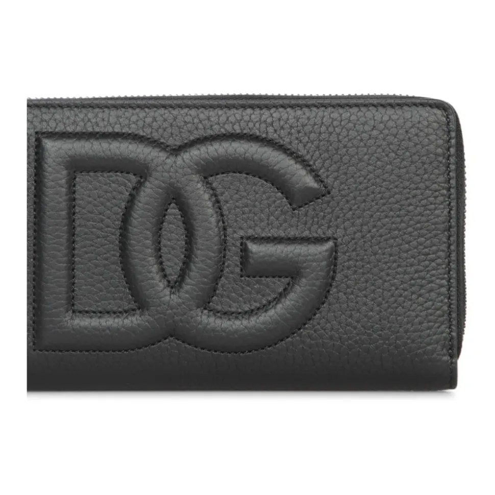 Printed Deer Leather Wallet