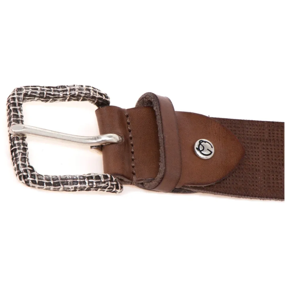 Printed Leather Belt