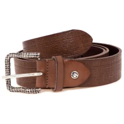 Printed Leather Belt