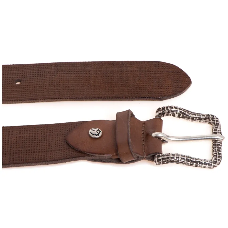 Printed Leather Belt