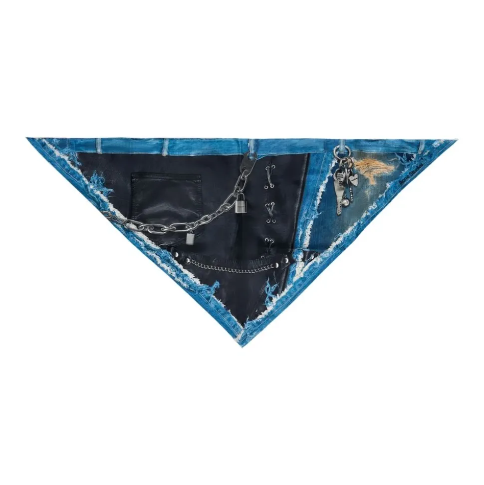 Printed Silk Bandana