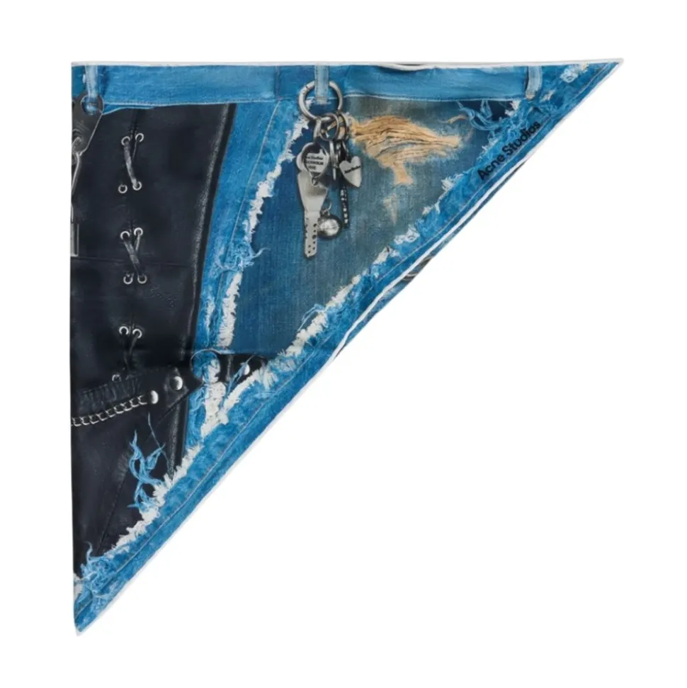 Printed Silk Bandana