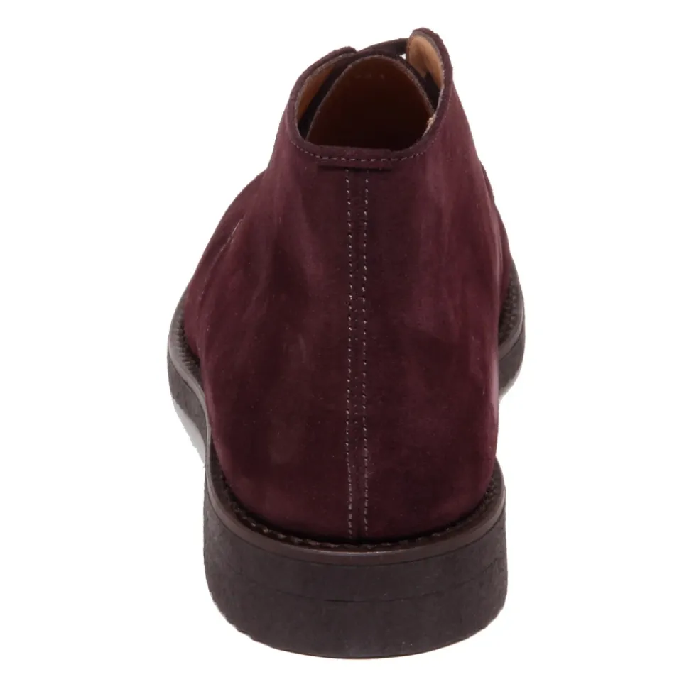 Purple Plum Suede Boot Shoe